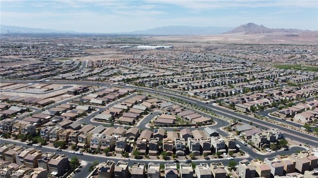 156 Campbelltown Ave, Henderson, NV 89015 - aerial view of property's location with nearby suburban area and a mountainous background