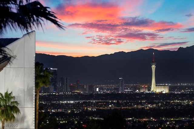 835 Market Crest Dr, Las Vegas, NV 89110 - view of city featuring a mountain backdrop