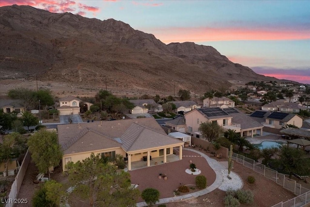 835 Market Crest Dr, Las Vegas, NV 89110 - mountain view featuring nearby suburban area