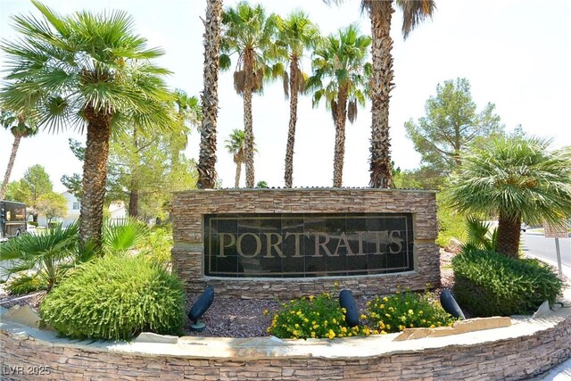 5041 Portraits Pl, Las Vegas, NV 89149 - view of community / neighborhood sign