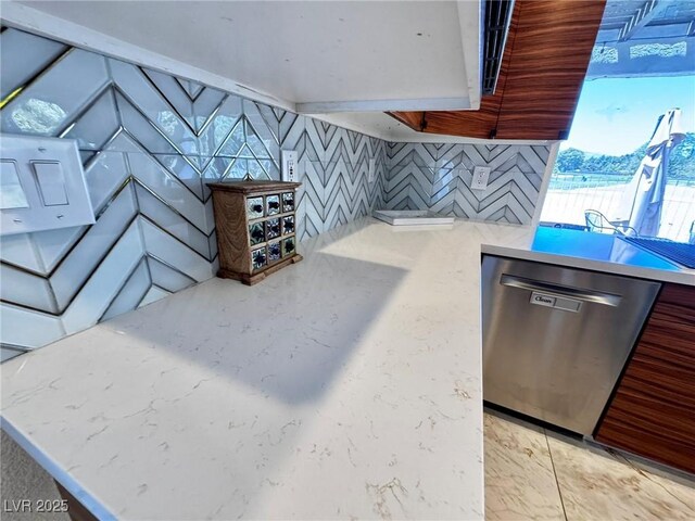 5041 Portraits Pl, Las Vegas, NV 89149 - kitchen view of stainless steel dishwasher and a sink