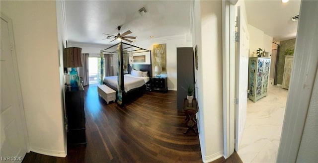 5041 Portraits Pl, Las Vegas, NV 89149 - bedroom featuring ornamental molding and baseboards