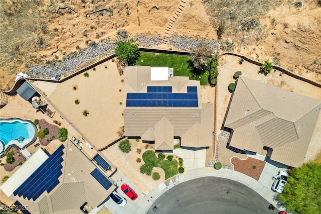574 Desert Tortoise Way, Mesquite, NV 89027 - drone / aerial view of a pool