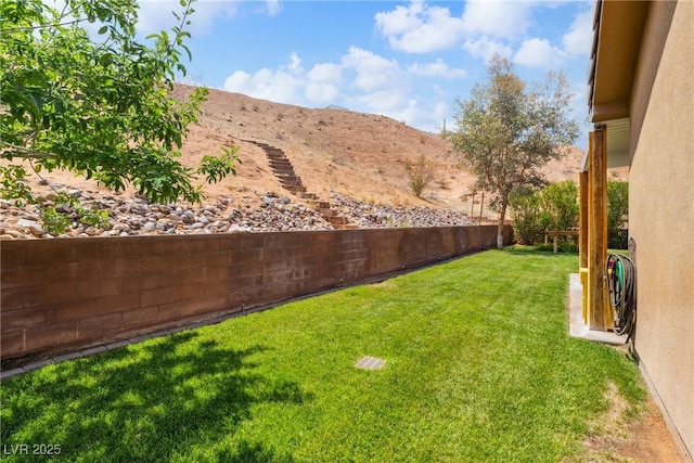 574 Desert Tortoise Way, Mesquite, NV 89027 - view of yard featuring a mountain view