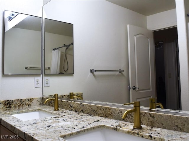7515 Splashing Rock Dr, Las Vegas, NV 89131 - bathroom with double vanity