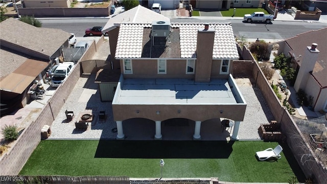 7197 Sixshooter Dr, Las Vegas, NV 89119 - aerial view of residential area