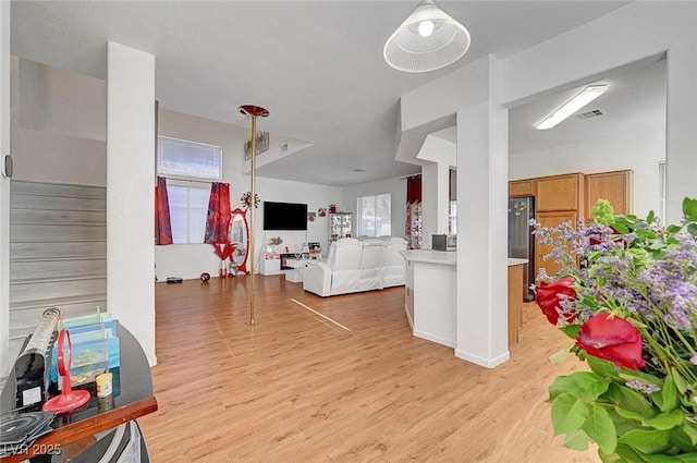 1025 Clover Tip Ct, Las Vegas, NV 89123 - living room featuring light wood finished floors
