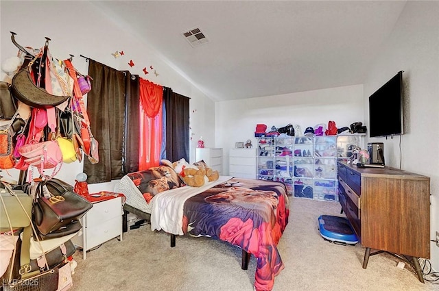 1025 Clover Tip Ct, Las Vegas, NV 89123 - carpeted bedroom with vaulted ceiling