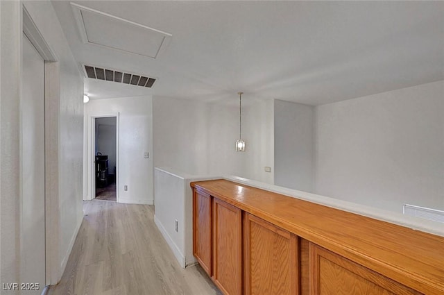 1025 Clover Tip Ct, Las Vegas, NV 89123 - hall with light wood-style flooring and baseboards