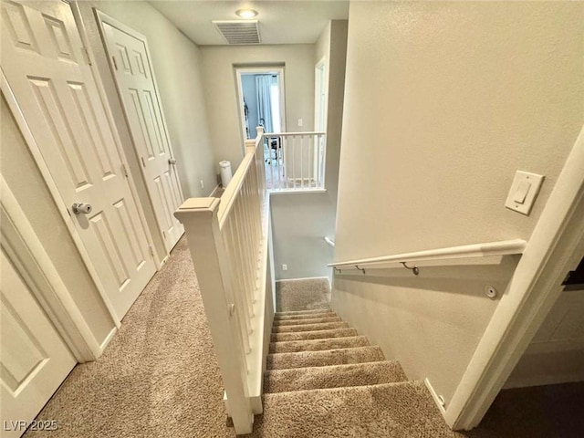 1355 Grass Creek Ave Unit 1, Henderson, NV 89012 - stairway with carpet floors