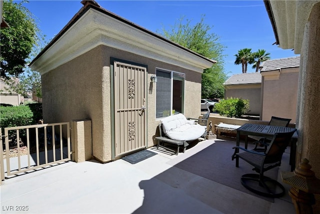 7727 Widewing Dr, North Las Vegas, NV 89084 - view of patio / terrace