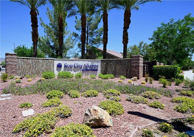 7727 Widewing Dr, North Las Vegas, NV 89084 - view of community sign