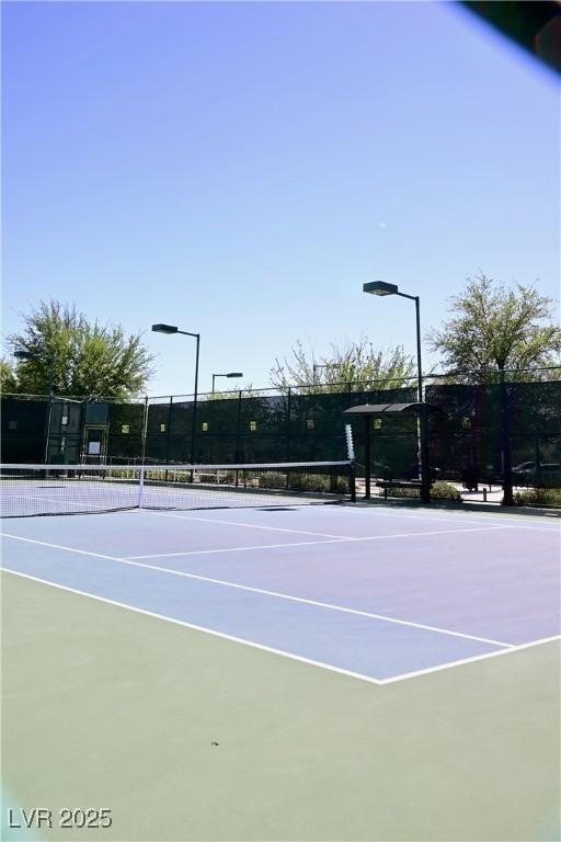 7727 Widewing Dr, North Las Vegas, NV 89084 - view of tennis court with community basketball court