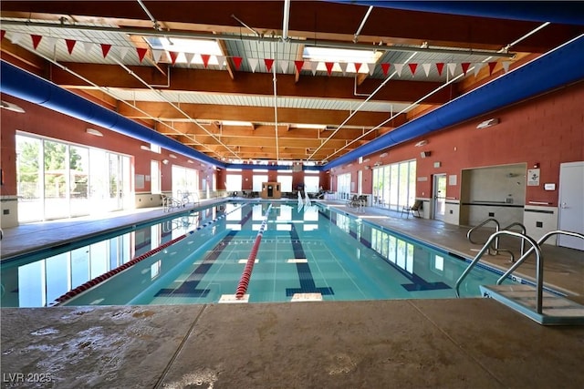 7727 Widewing Dr, North Las Vegas, NV 89084 - view of indoor pool