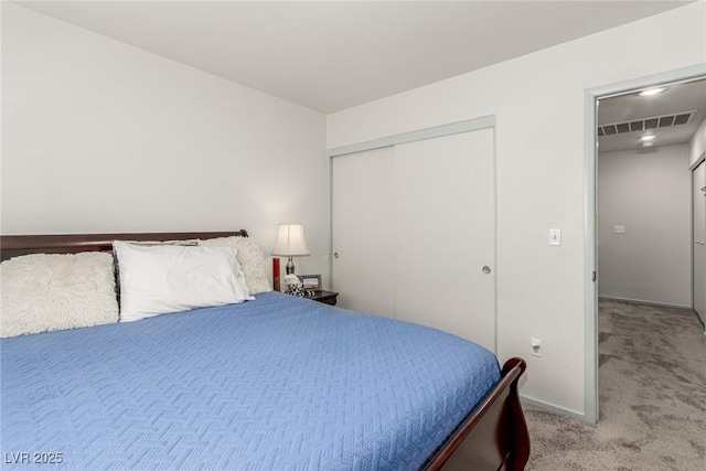 4249 Fleet Dancer St, Las Vegas, NV 89129 - carpeted bedroom with a closet and baseboards