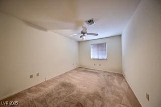 2851 S Valley View Blvd Unit 1199, Las Vegas, NV 89102 - unfurnished room with a ceiling fan and carpet floors