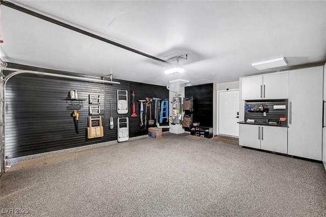8316 Maplestar Rd, Las Vegas, NV 89128 - garage with water heater