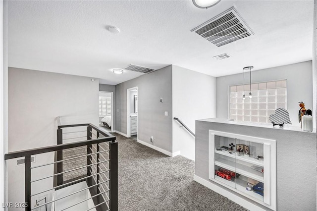8316 Maplestar Rd, Las Vegas, NV 89128 - hall featuring an upstairs landing, carpet, and baseboards