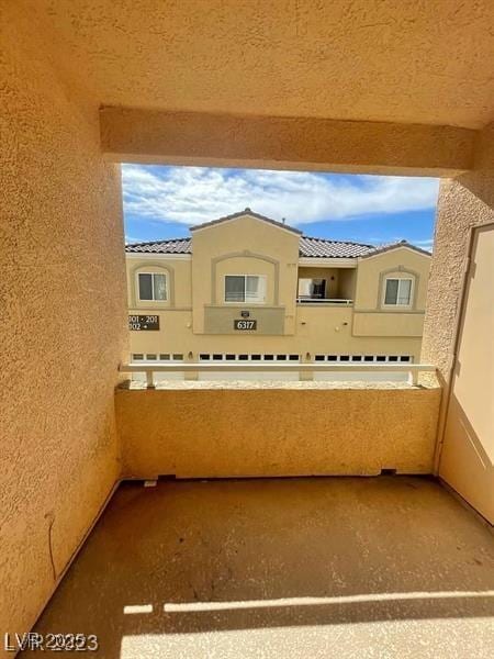 6316 Beige Bluff St Unit 201, North Las Vegas, NV 89081 - view of balcony