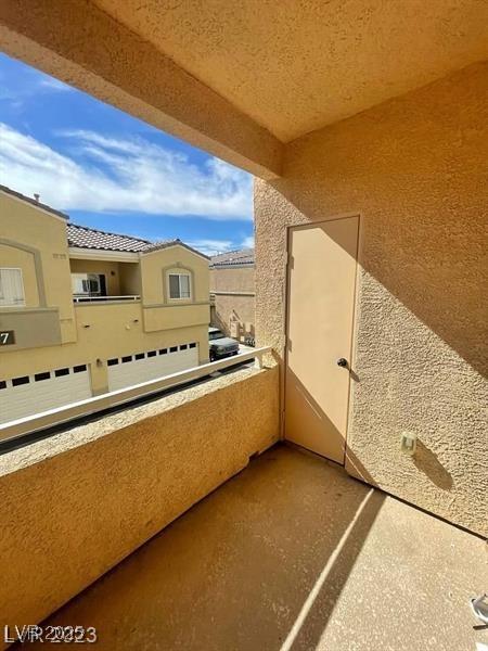 6316 Beige Bluff St Unit 201, North Las Vegas, NV 89081 - view of balcony
