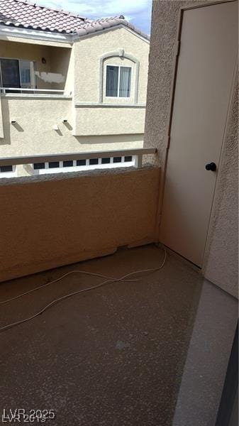 6316 Beige Bluff St Unit 201, North Las Vegas, NV 89081 - view of balcony