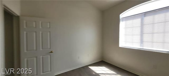 75 N Valle Verde Dr Unit 2121, Henderson, NV 89074 - empty room with dark wood finished floors and baseboards