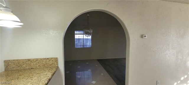 1301 Madison Ave, Las Vegas, NV 89106 - interior space with arched walkways and tile patterned flooring