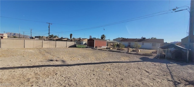 1301 Madison Ave, Las Vegas, NV 89106 - view of yard with a residential view and an outbuilding