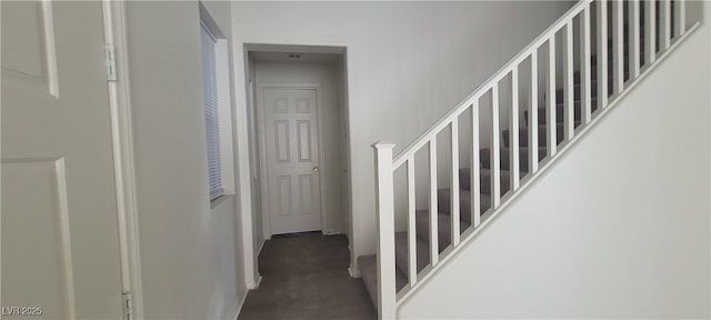 8695 Canfield Canyon Ave, Las Vegas, NV 89178 - stairway featuring baseboards