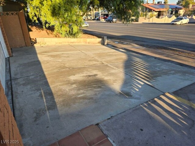 3480 E Hacienda Ave, Las Vegas, NV 89120 - view of concrete road
