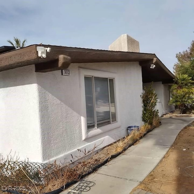 1413 Bryn Mawr Ave, Las Vegas, NV 89102 - view of side of property with stucco siding
