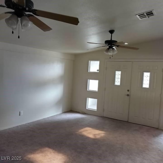 1413 Bryn Mawr Ave, Las Vegas, NV 89102 - carpeted entrance foyer featuring ceiling fan and healthy amount of natural light