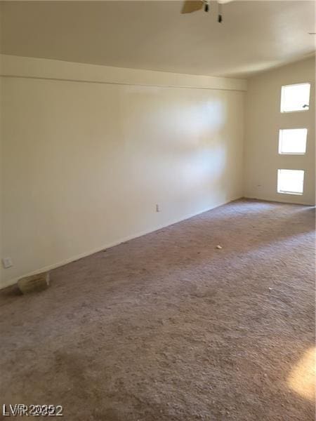 1413 Bryn Mawr Ave, Las Vegas, NV 89102 - empty room featuring ceiling fan and carpet floors