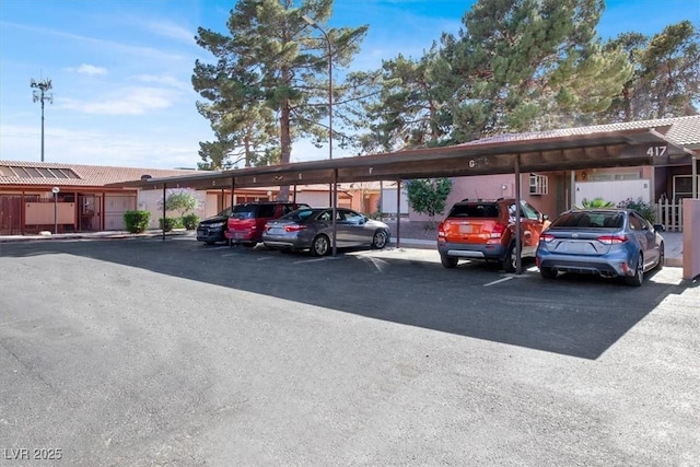 417 N Lamb Blvd Unit E, Las Vegas, NV 89110 - view of covered parking lot