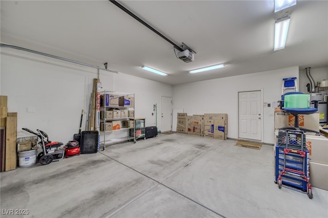 2099 Port Royal Dr, Laughlin, NV 89029 - garage featuring a garage door opener