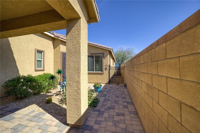 2099 Port Royal Dr, Laughlin, NV 89029 - view of patio / terrace featuring a gate