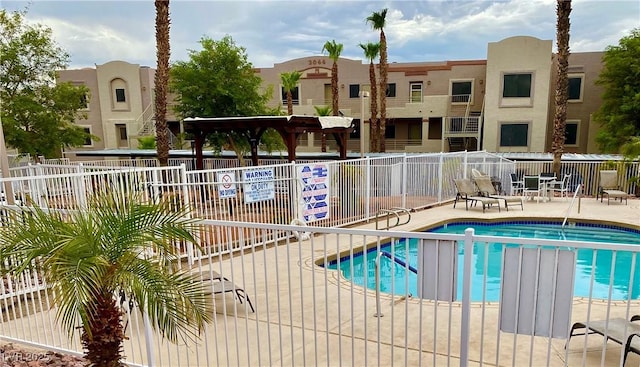 2064 Mesquite Ln Unit 102, Laughlin, NV 89029 - community pool with a patio area