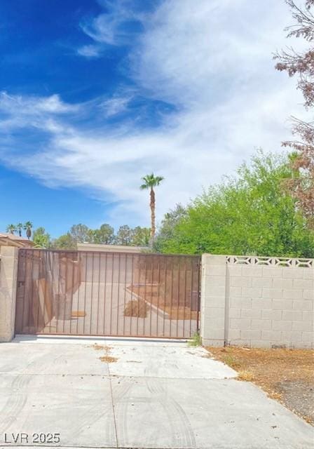 6315 Eldora Ave, Las Vegas, NV 89146 - view of gate