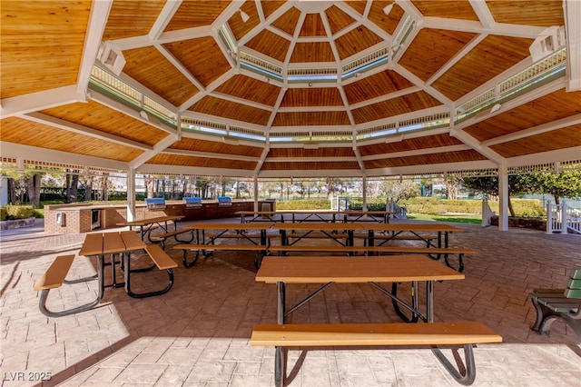 9301 Queen Charlotte Dr, Las Vegas, NV 89145 - surrounding community with a gazebo