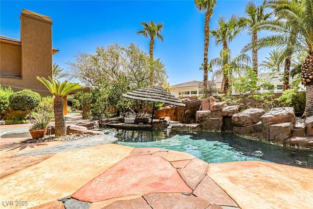 1737 Cypress Manor Dr, Henderson, NV 89012 - outdoor pool featuring a patio area