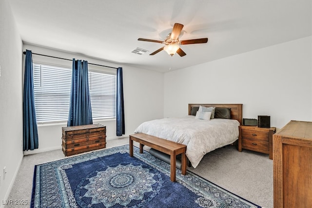 392 Canary Song Dr, Henderson, NV 89011 - bedroom featuring carpet flooring, ceiling fan, and baseboards