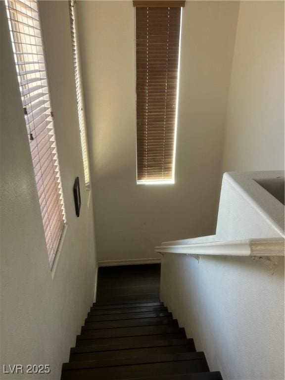 1069 Coronado Peak Ave, Las Vegas, NV 89183 - stairs with baseboards