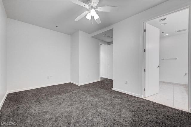 4525 Dean Martin Dr Unit 909, Las Vegas, NV 89103 - unfurnished bedroom with carpet flooring and ceiling fan