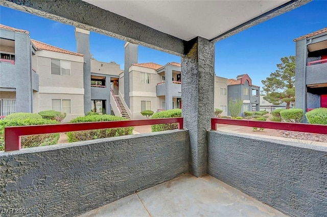 8600 W Charleston Blvd Unit 1128, Las Vegas, NV 89117 - balcony featuring a residential view