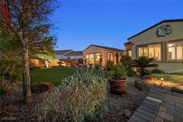 7504 Frittata Ave, Las Vegas, NV 89113 - view of green lawn