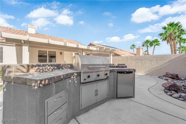 5437 Escallonia St, Las Vegas, NV 89149 - fenced backyard featuring a patio area