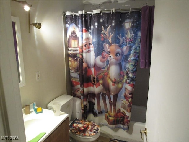 2409 Maroney Ave, Las Vegas, NV 89104 - bathroom with vanity and shower / bath combo