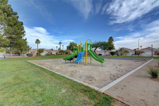 5236 Krista Alethea St, North Las Vegas, NV 89031 - community playground featuring a lawn