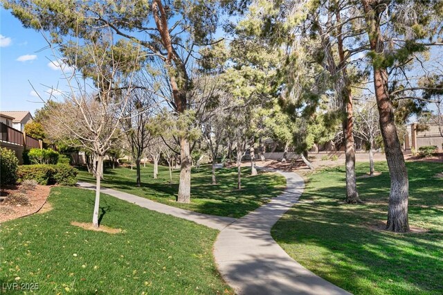 1913 Madagascar Ln, Las Vegas, NV 89117 - view of community with a lawn