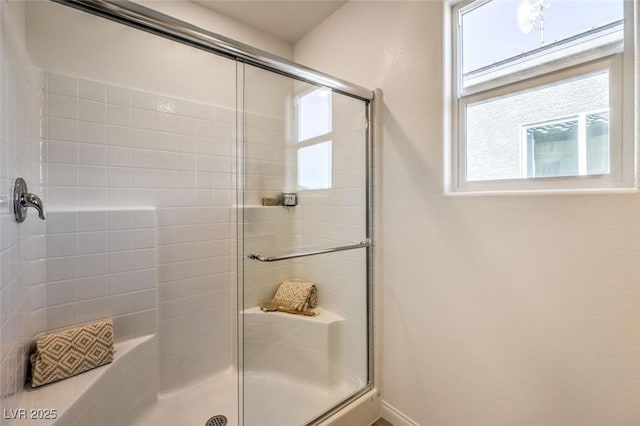 815 Calm Crystal Ct Lot 146, North Las Vegas, NV 89081 - full bathroom featuring a stall shower and baseboards